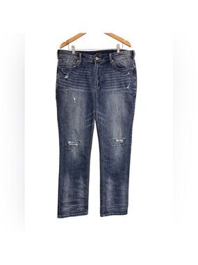 Warehouse One Men's Slim Straight Jeans 36x32